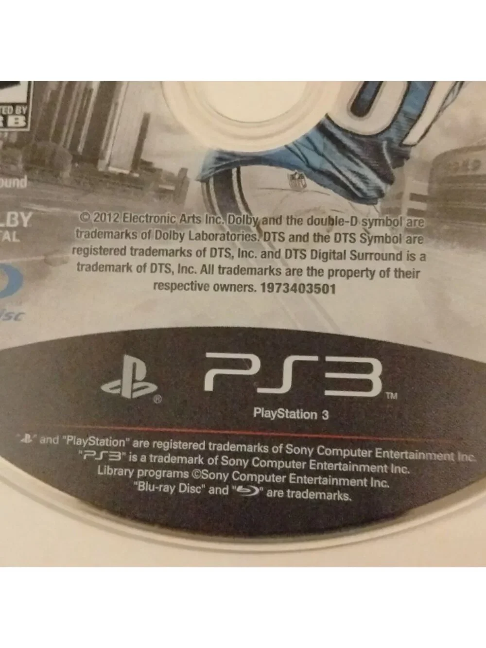 Madden NFL 13 PS3 Game Disc EA Sports Play Station